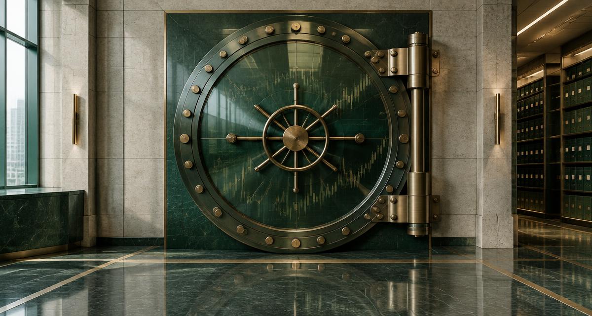 Bank vault symbolizing careful Aptus Invest trading platform research